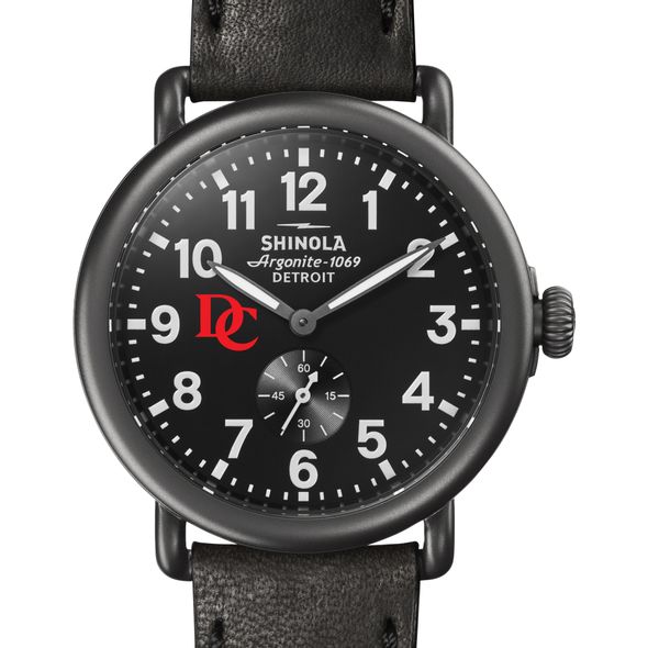 Davidson Shinola Watch, The Runwell 41mm Black Dial - Image 1