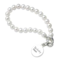 Berkeley Haas Pearl Bracelet with Sterling Silver Charm