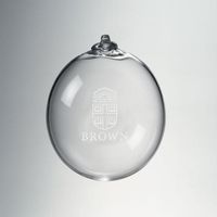 Brown Glass Ornament by Simon Pearce
