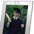 Sigma Chi Polished Pewter 8x10 Picture Frame - Image 2