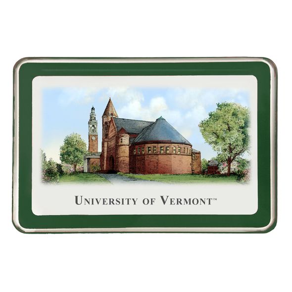 UVM Eglomise Paperweight
