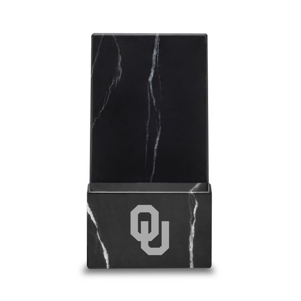 University of Oklahoma Marble Phone Holder - Image 1