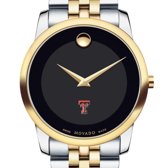 Texas Tech Men's Movado Two-Tone Museum Classic Bracelet