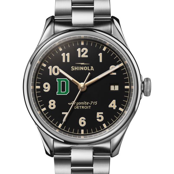 Dartmouth Shinola Watch, The Vinton 38mm Black Dial - Image 1