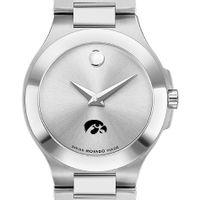 Iowa Women's Movado Collection Stainless Steel Watch with Silver Dial
