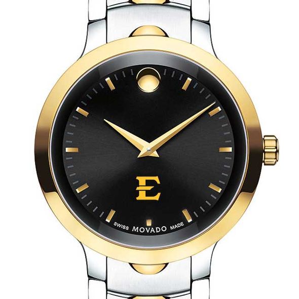 East Tennessee State University Men's Movado Luno Sport Two-Tone