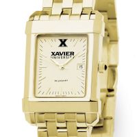 Xavier Men's Gold Quad with Bracelet