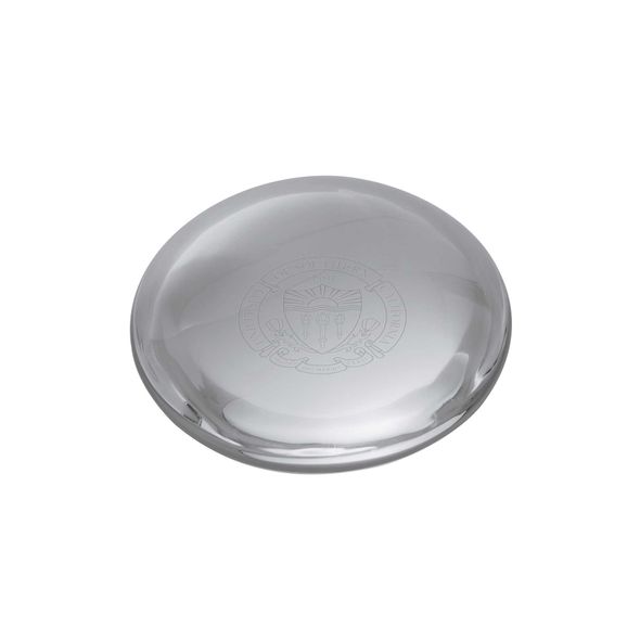 USC Glass Dome Paperweight by Simon Pearce - Image 1