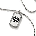 Notre Dame Dog Tag by John Hardy with Box Chain - Image 3