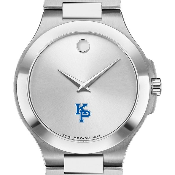 USMMA Men's Movado Collection Stainless Steel Watch with Silver Dial - Image 1