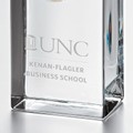 UNC Kenan-Flagler Tall Glass Desk Clock by Simon Pearce - Image 2