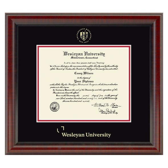 Wesleyan Diploma Frame, the Fidelitas - Image 1