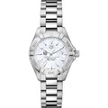 click to view Dartmouth College Women's TAG Heuer Steel Aquaracer w MOP Dial - Image 2