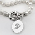 Howard Pearl Necklace with Sterling Silver Charm - Image 2
