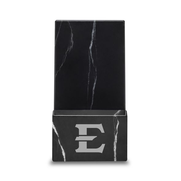 East Tennessee State University Marble Phone Holder - Image 1