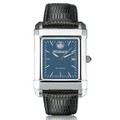 Williams College Men's Blue Steel Quad with Leather Strap - Image 2