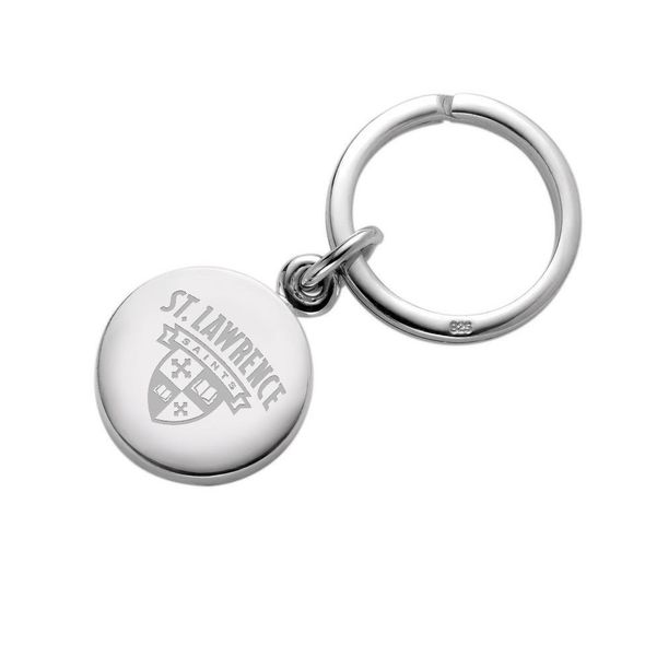 St. Lawrence Sterling Silver Insignia Key Ring - Image 1