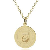 George Washington 18K Gold Pendant & Chain