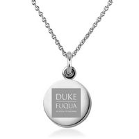 Duke Fuqua Necklace with Charm in Sterling Silver