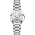 Northeastern Women's Movado Collection Stainless Steel Watch with Silver Dial - Image 2