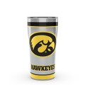 Iowa 20 oz. Stainless Steel Tervis Tumblers with Hammer Lids - Set of 2 - Image 1