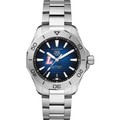 Lafayette Men's TAG Heuer Steel Automatic Aquaracer with Blue Sunray Dial - Image 2