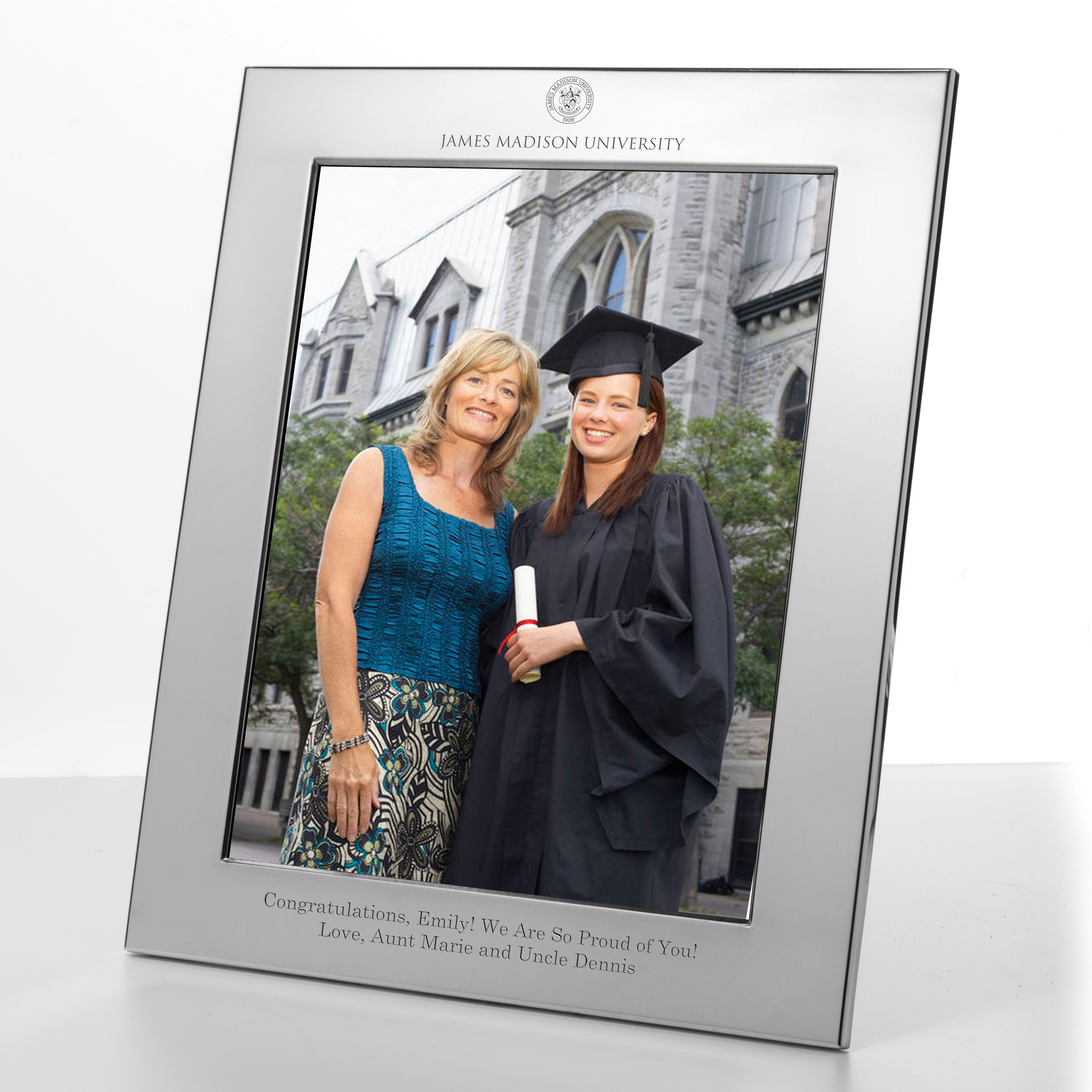 James Madison Polished Pewter 8x10 Picture Frame