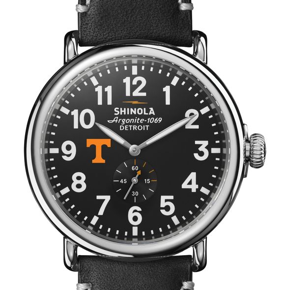 Tennessee Shinola Watch, The Runwell 47mm Black Dial - Image 1