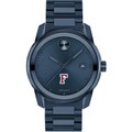Fordham University Men's Movado BOLD Blue Ion with Date Window - Image 2