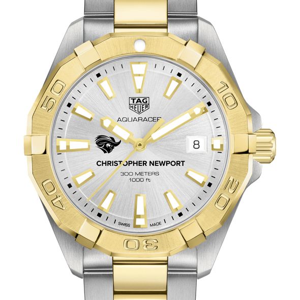 Christopher Newport University Men's TAG Heuer Two-Tone Aquaracer