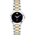 Miami University Women's Movado Collection Two-Tone Watch with Black Dial - Image 2
