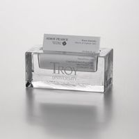 Troy Glass Business Cardholder by Simon Pearce