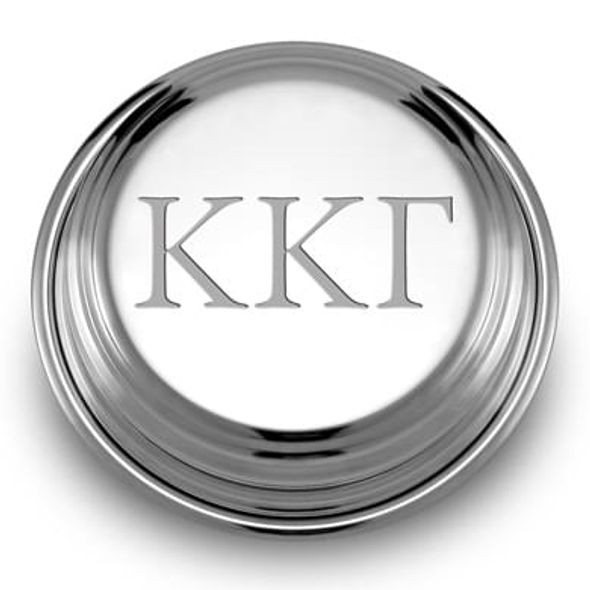 Kappa Kappa Gamma Pewter Paperweight - Image 1