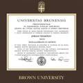 Brown Diploma Frame, the Fidelitas - Image 2
