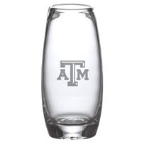 Texas A&M Glass Addison Vase by Simon Pearce