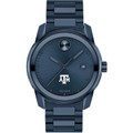 Texas A&M University Men's Movado BOLD Blue Ion with Date Window - Image 2