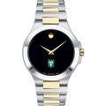 Tulane Men's Movado Collection Two-Tone Watch with Black Dial - Image 2