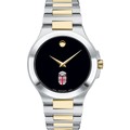 Brown Men's Movado Collection Two-Tone Watch with Black Dial - Image 2