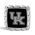 University of Kentucky Cufflinks by John Hardy with Black Onyx - Image 2