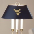 West Virginia University Lamp in Brass & Marble - Image 2