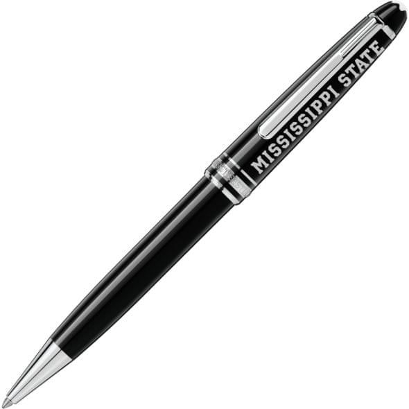 MS State Montblanc Meisterstück Classique Ballpoint Pen in Platinum - Image 1