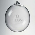 Elon Glass Ornament by Simon Pearce - Image 2