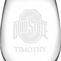 Ohio State Stemless Wine Glasses Made in the USA - Set of 2 - Image 3