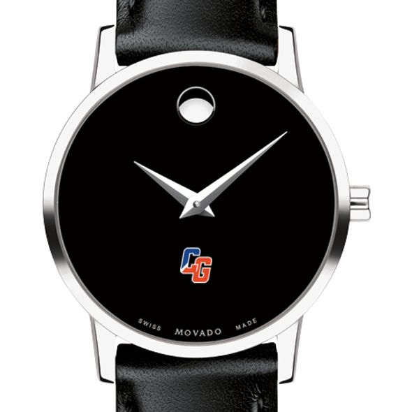 USCGA Women's Movado Museum with Leather Strap - Image 1