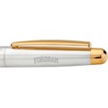 Fordham Fountain Pen in Sterling Silver with Gold Trim - Image 2