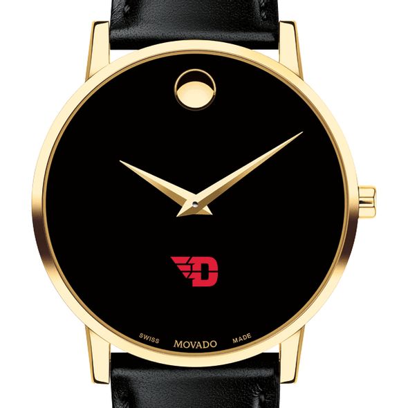 Dayton Men's Movado Gold Museum Classic Leather - Image 1