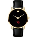 Dayton Men's Movado Gold Museum Classic Leather - Image 2