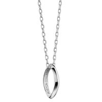 BC Monica Rich Kosann Poesy Ring Necklace in Silver
