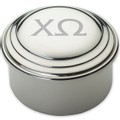 Chi Omega Pewter Keepsake Box - Image 2