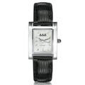 Delta Delta Delta Women's Mother of Pearl Quad Watch with Leather Strap - Image 1